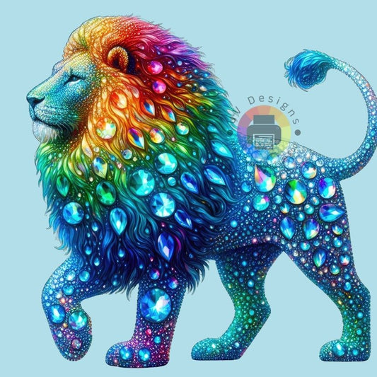 12 cm Diamond Lion