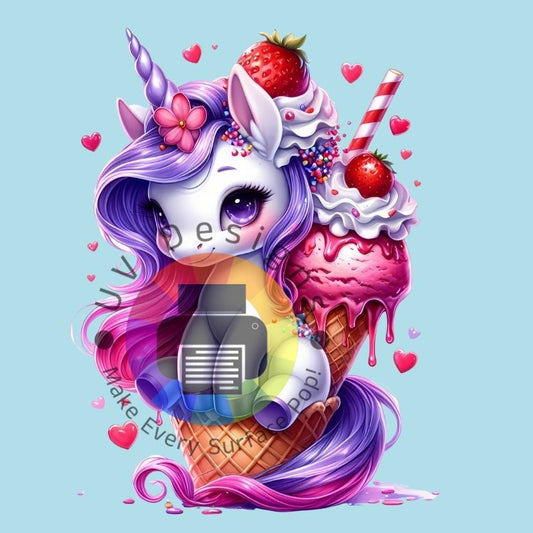 Ice-cream unicorn nr 3