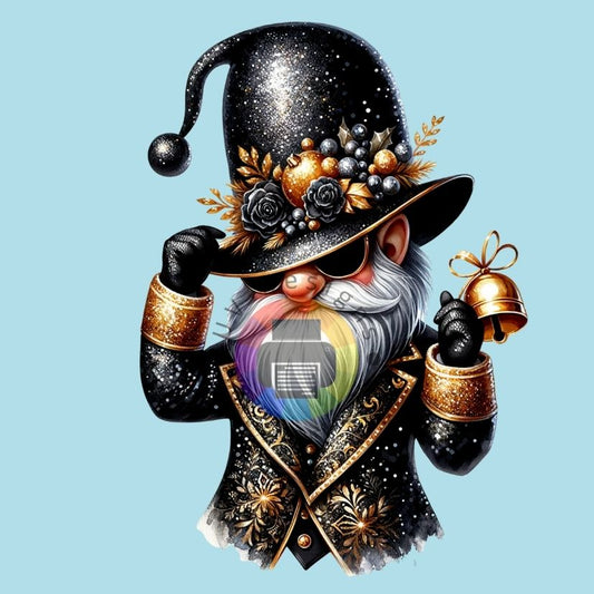 Party gnome - black gold no. 5