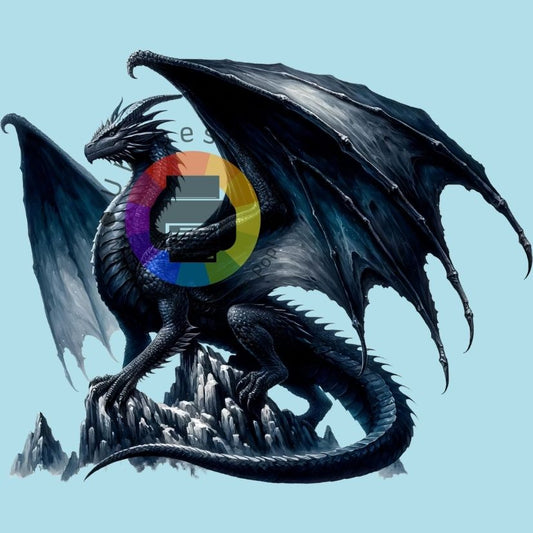 Zwarte draak nr 1
