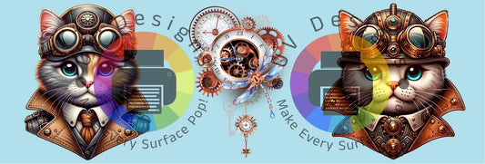 11oz Steampunk kittens nr 2