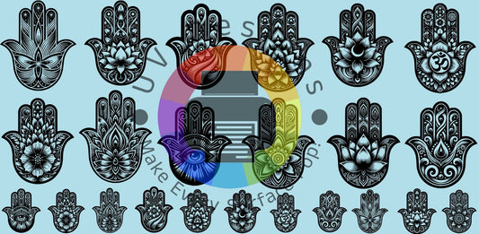 16oz  Fatima hand 4 cm