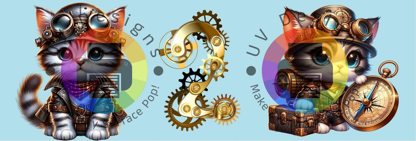 11oz Steampunk kittens nr 1