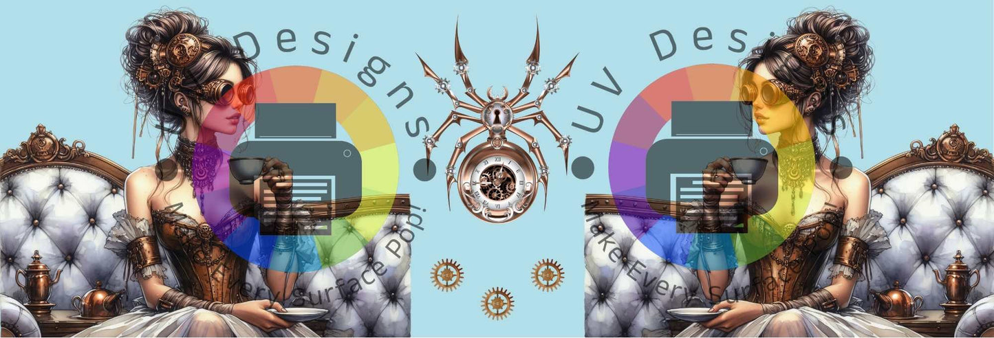 11oz Steampunk koffie vrouwen nr 2