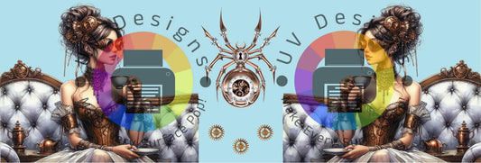 11oz Steampunk koffie vrouwen nr 2