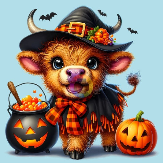 Halloween cow no. 1