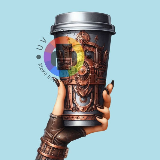 12 cm Steampunk tumbler nr 5