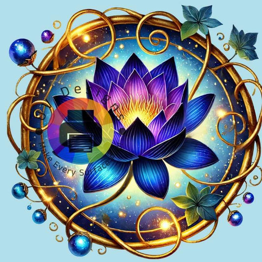 Blue Lotus No. 9