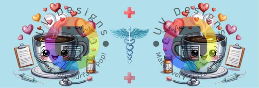 11oz Kawaii koffie verpleging nr 1