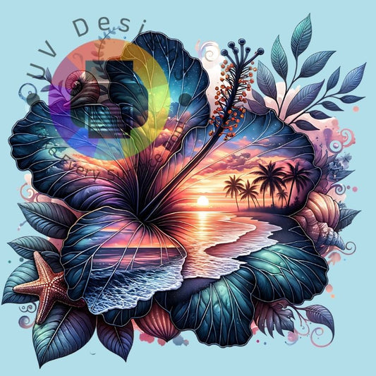 Strand hibiscus nr 1