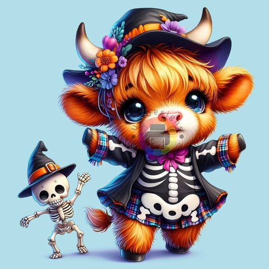Halloween cow no. 3