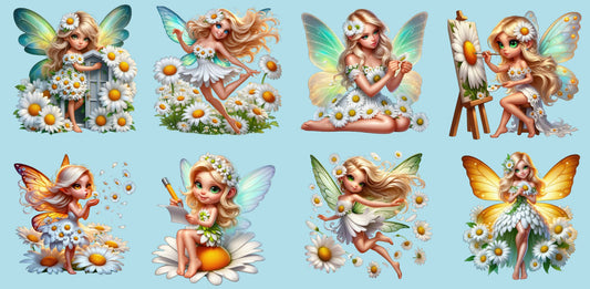 16oz Daisies Fairies
