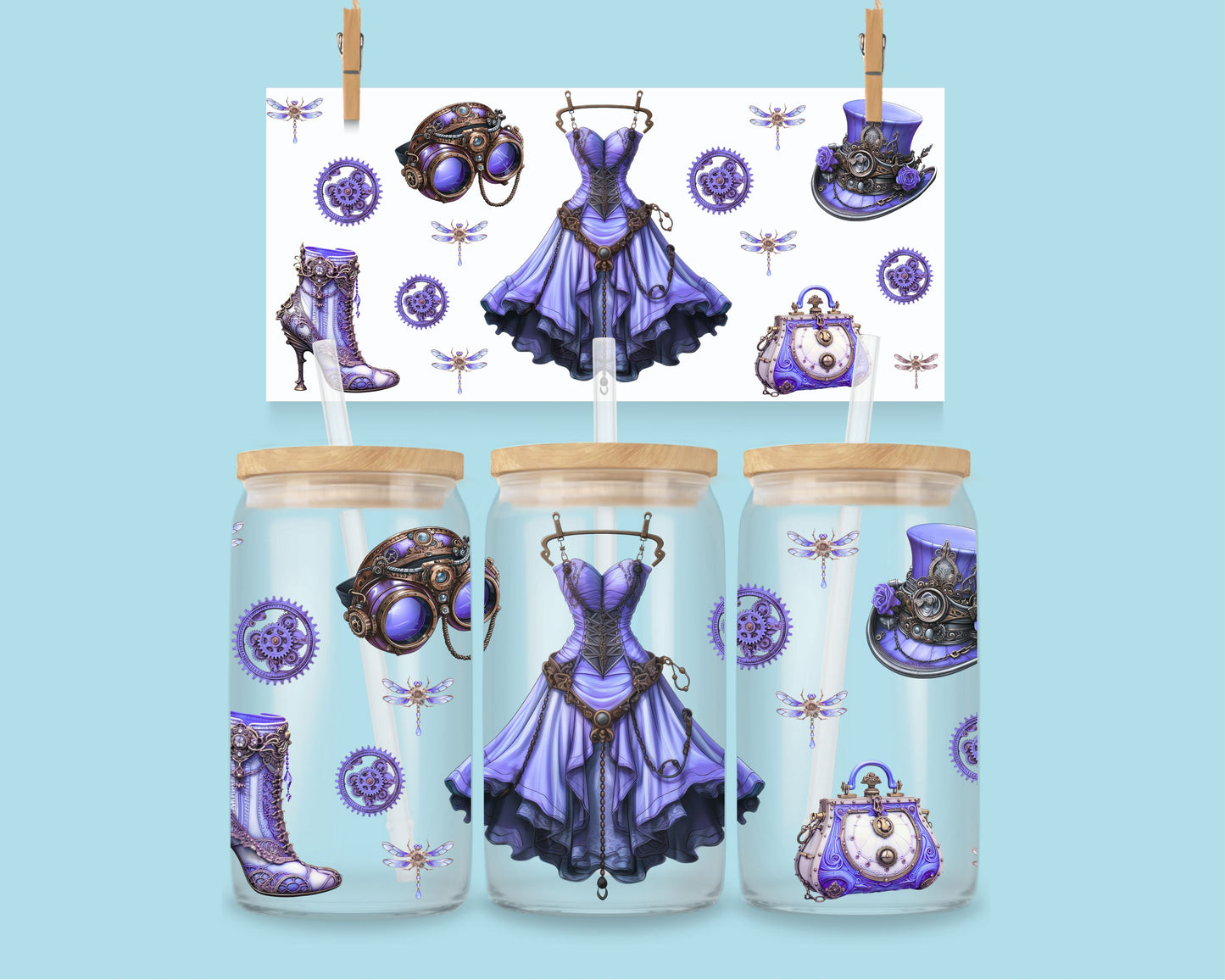 16oz Steampunk jurk nr 1