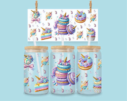 16oz Unicorn desserten