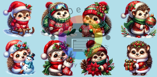 hérissons de Noël de 16 oz