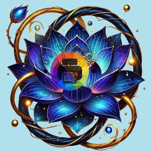 Blue Lotus No. 10