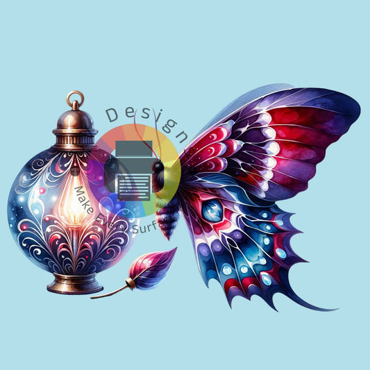 7 cm Mot met lamp nr 1