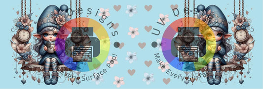 11oz Koffie meisje op schommel nr 1