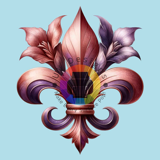 12 cm Fleur de lit