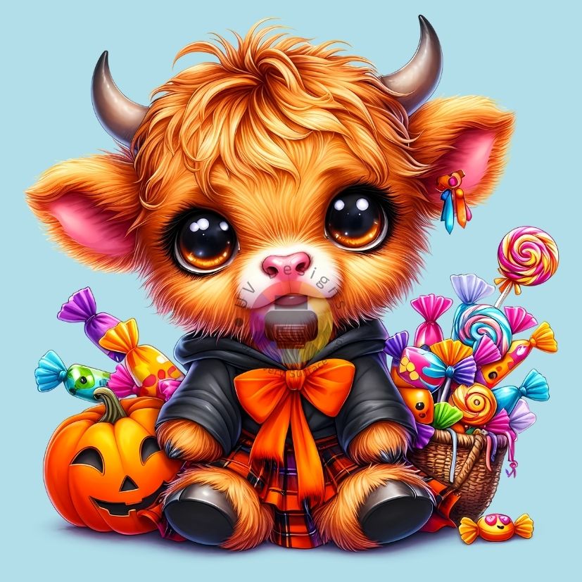 Halloween cow no. 6