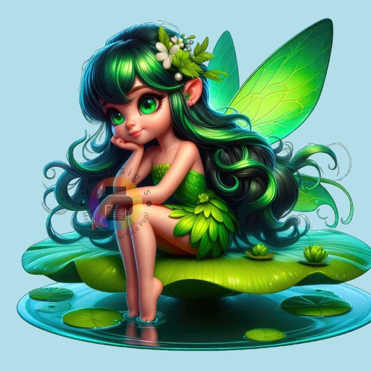 12 cm Green Fairy No. 4