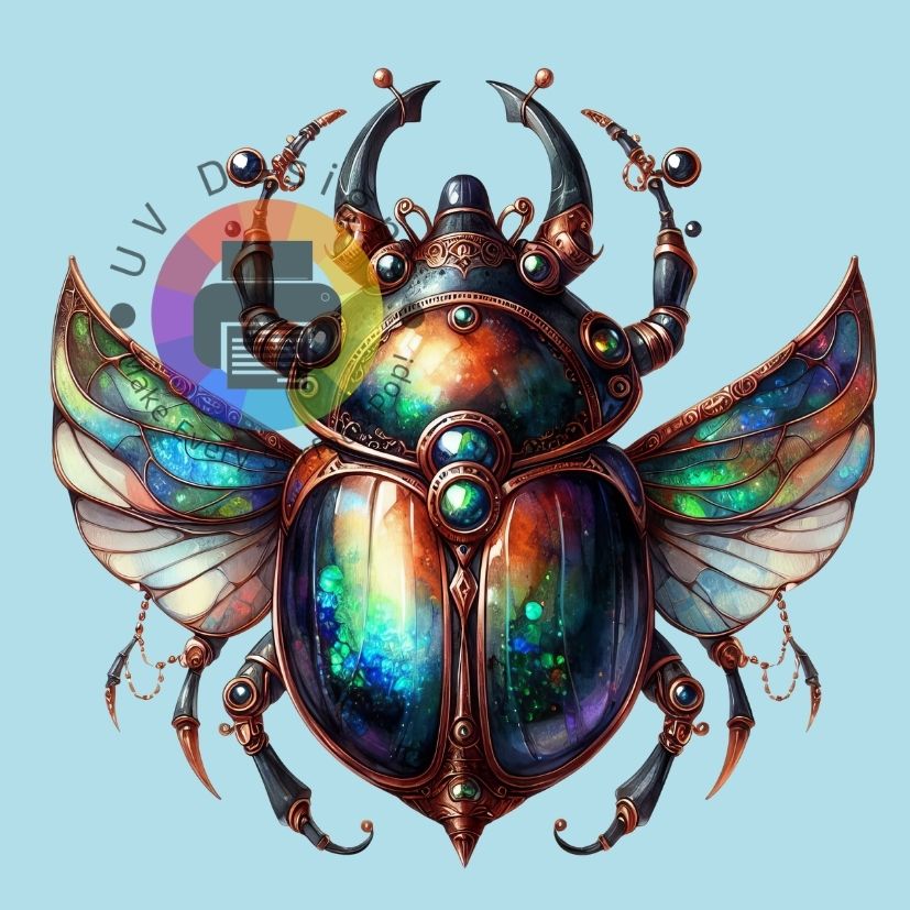 12 cm Steampunk kever