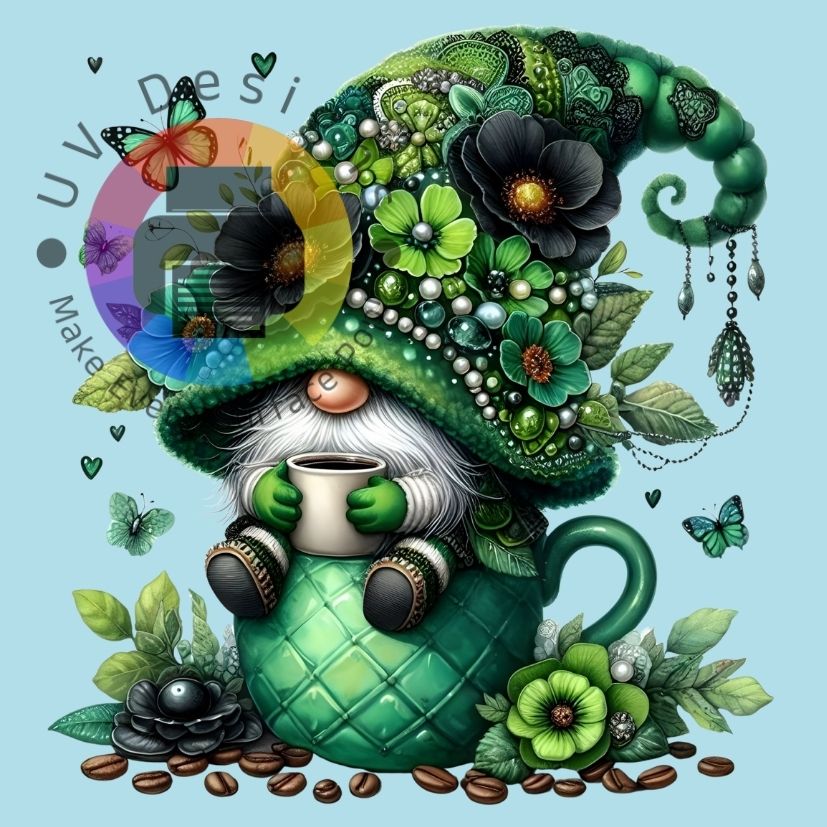 Koffie gnome - groen nr 3