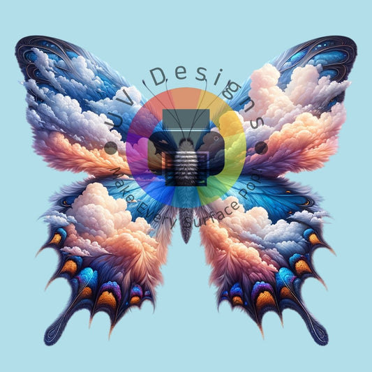 Wolken -  vlinder nr 2