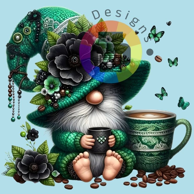 Koffie gnome - groen nr 4