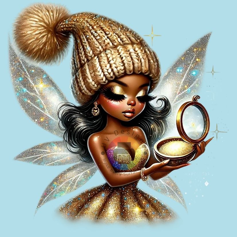 12 cm Afro fairy with make up no. 2