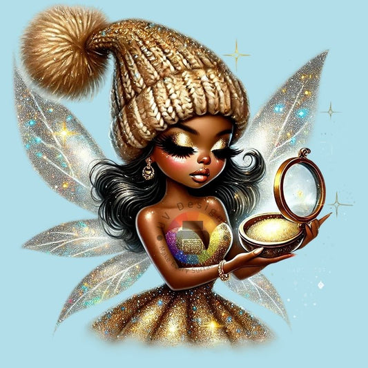 12 cm Afro fairy with make up no. 2