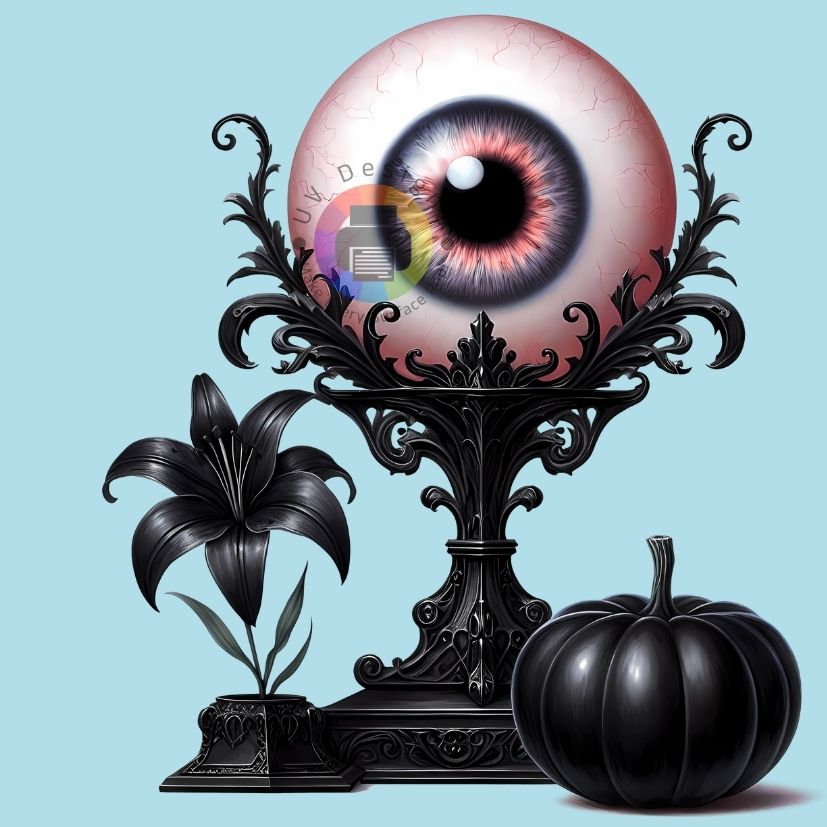 Eye - black pumpkin