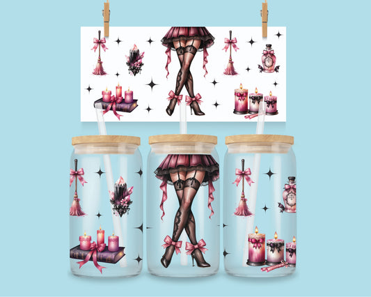 16oz Sexy witchy pink wrap