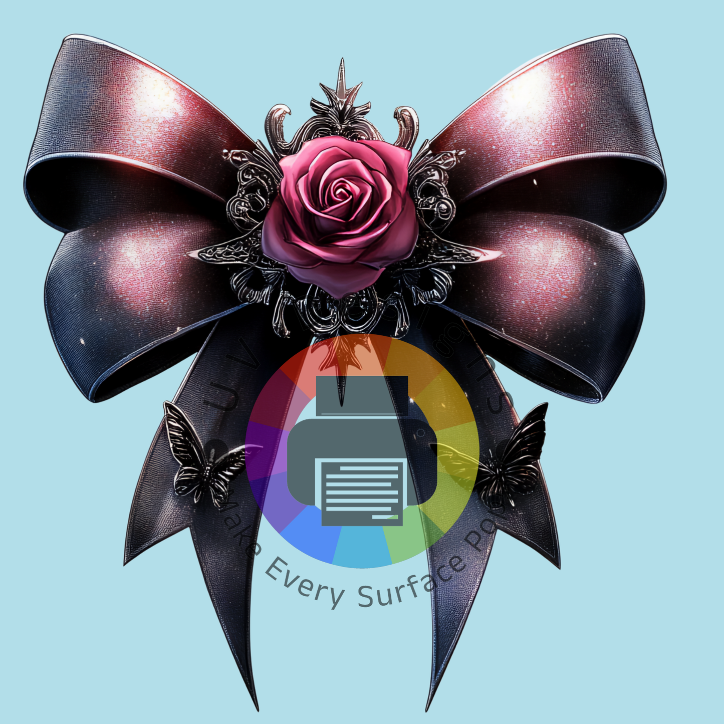 Gothic bordeaux strik nr 5