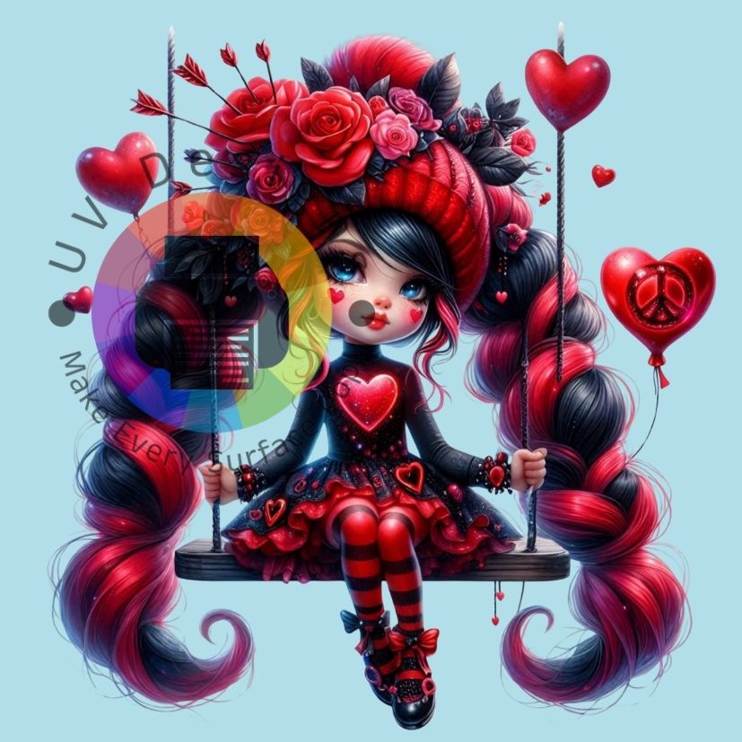 Peace and love gnome meisje nr 6