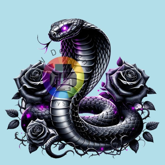 Zwarte cobra -  rozen