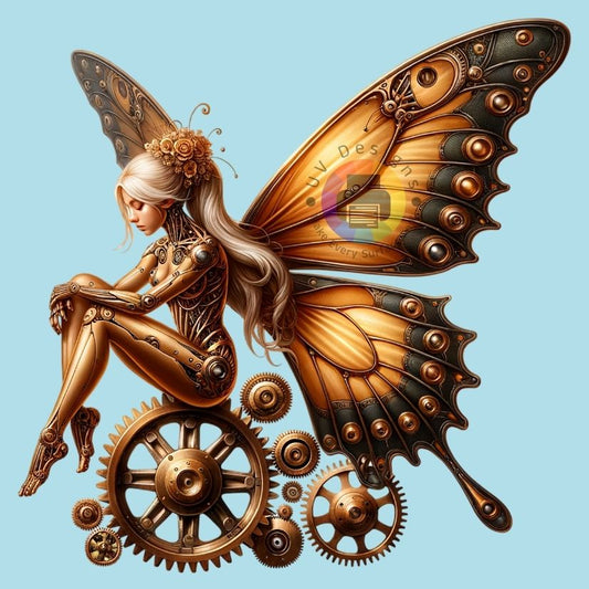12 cm Steampunk fairy no. 1