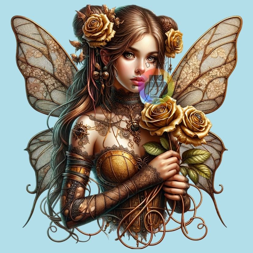 12 cm Steampunk fairy no. 2