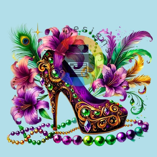 Mardi gras stiletto nr 3