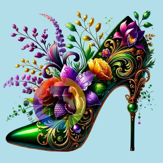Mardi gras stiletto n° 2