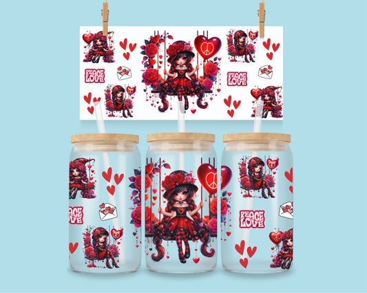 16oz Peace and love nr 2