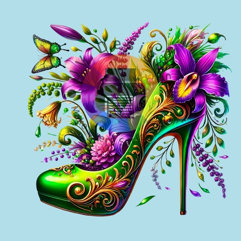 Mardi gras stiletto nr 4