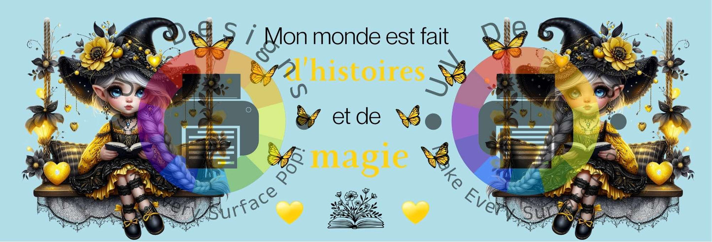 11oz My world is made out of ( ENG + FR)
