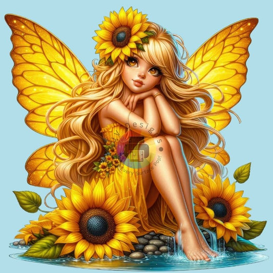 12 cm Sunflower Fairy No. 2