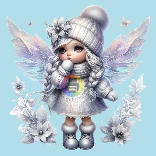 Winter angel girl no. 1