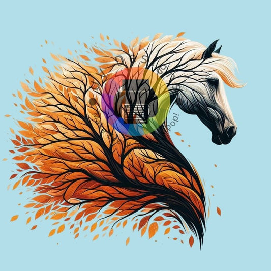 12 cm Boom - paard nr 1