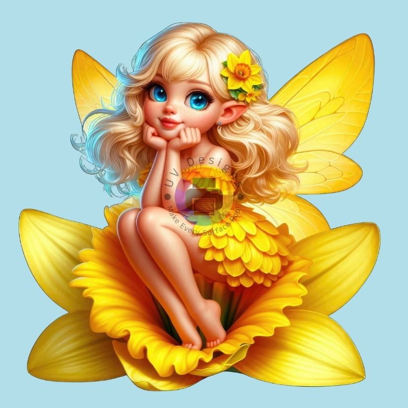 12 cm Yellow Fairy No. 1