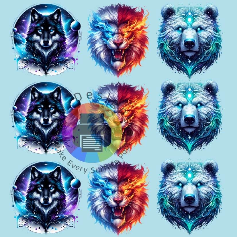 4 cm Mystieke dieren nr 3