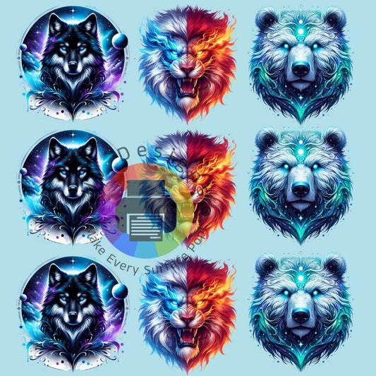 4 cm Mystieke dieren nr 3