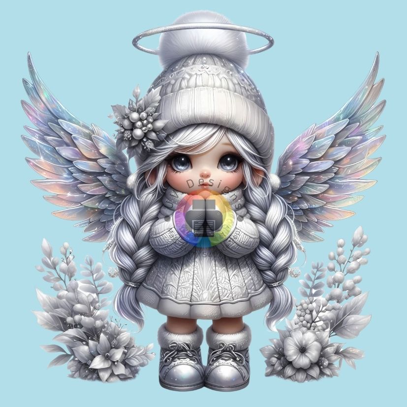 Winter angel girl no. 2